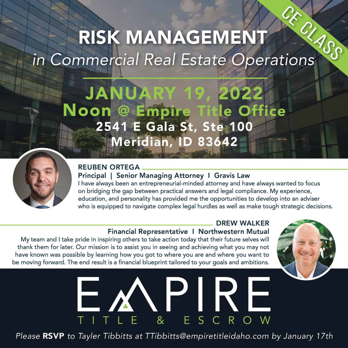 Risk Management in Commercial Real Estate