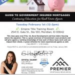 Guide to Government Insured Mortgages