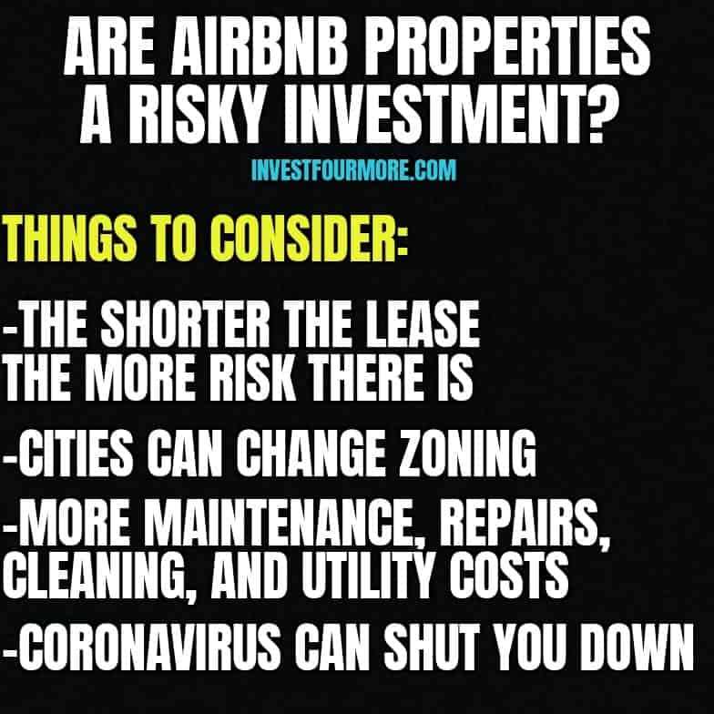Are AirBNB Properties a Risky Investment? infographic