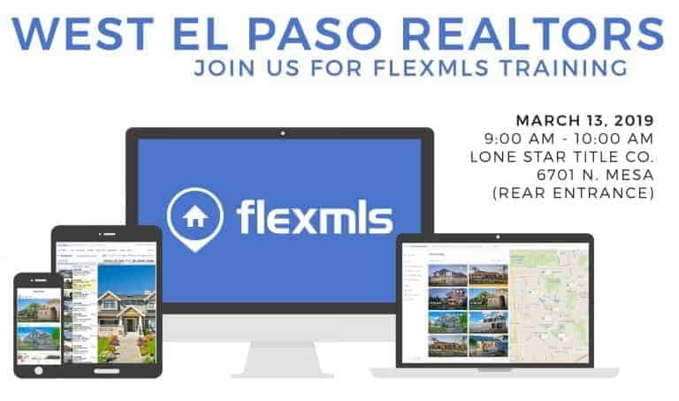 West El Paso Realtors - FlexMLS Training Infographic