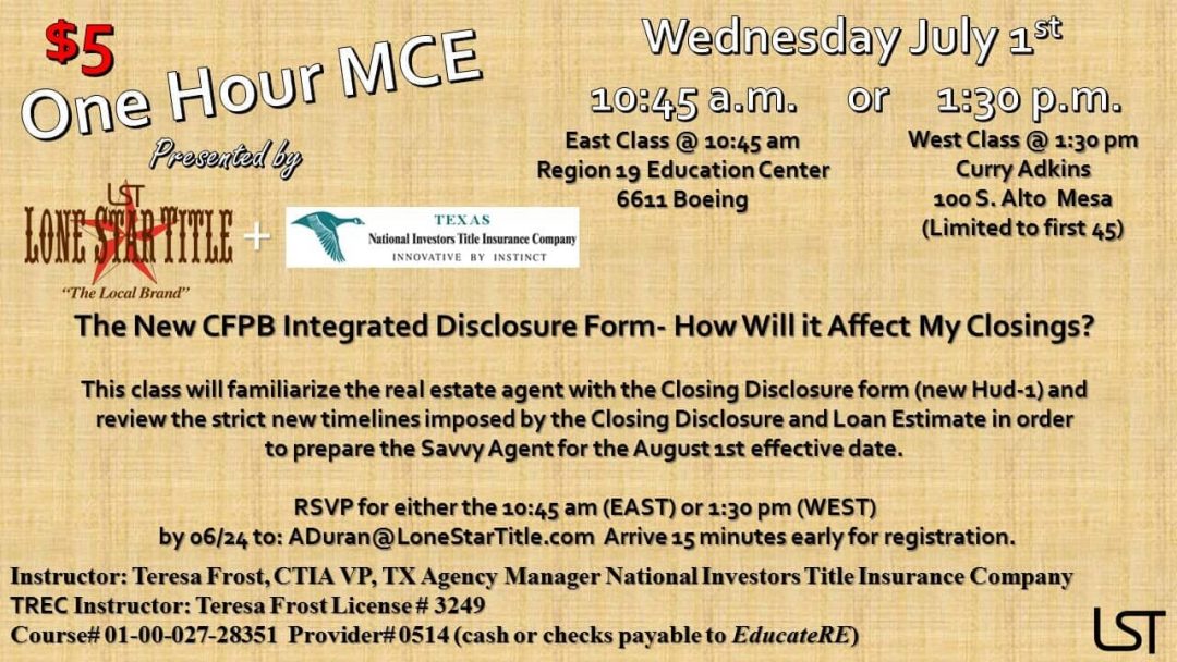 $5 One Hour MCE Infographic