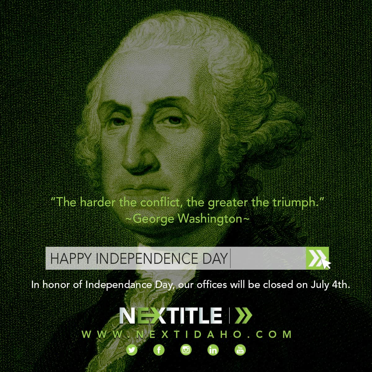 4th of July Office Closed Boise, Meridian, Nampa ID Empire Title