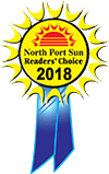 North Port Sun Readers' Choice 2018 Ribbon