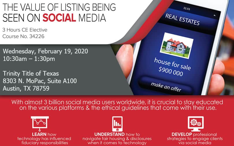The Value of a Listing Being Seen on Social Media